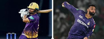 KKR vs RR IPL 2026 match at Eden Gardens with Rinku Singh and Varun Chakravarthy during Kolkata Knight Riders win over Rajasthan Royals